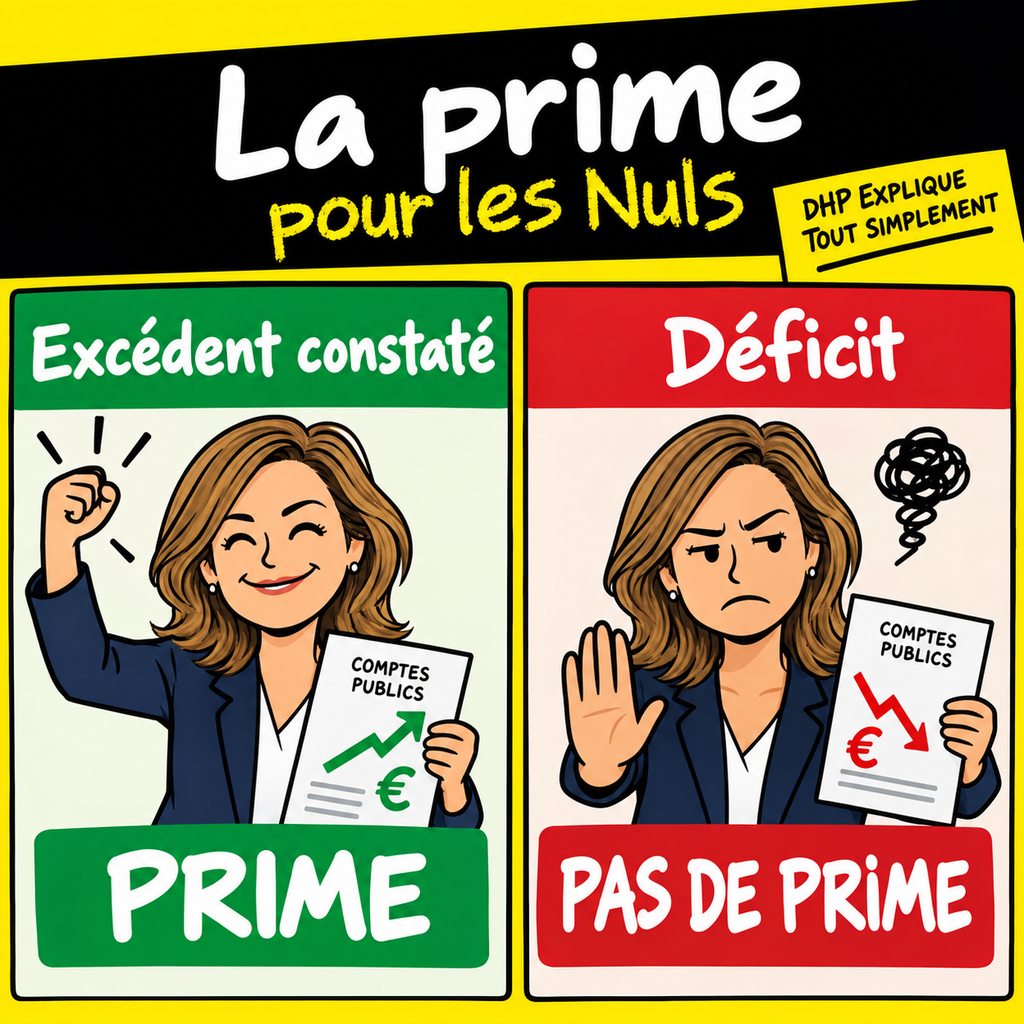 Déficit public : Verdier-Molinié veut séquestrer 50 % des indemnités. DHP va plus loin : sans résultat, la moitié de la rémunération disparaît.