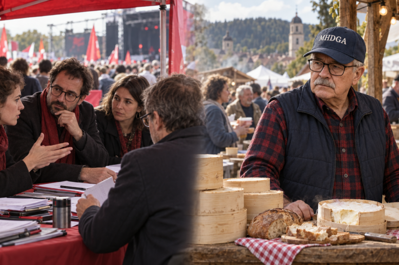 Le Syndicat de la magistrature était à la Fête de l’Huma. Au même moment, Gérard Poncet et le MHDGA avaient choisi la Coulée du Mont d’Or.
