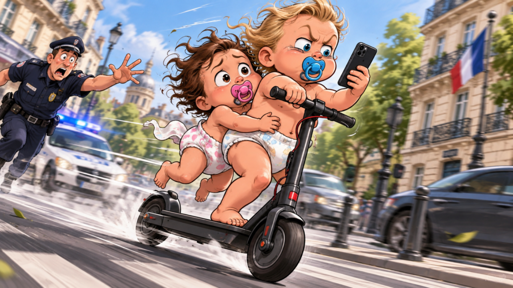 La trottinette électrique pourrait bientôt imposer le casque partout. Age, assurance, passager et vitesse posent déjà un sérieux problème de respect des règles.