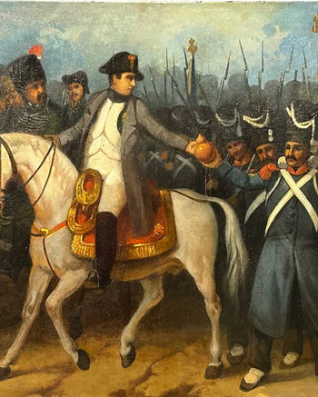 Napoléon revient inspecter ses préfets aprÚs les annonces de Meloni à Milan. Au menu : réunions, parapheurs et veau Marengo.