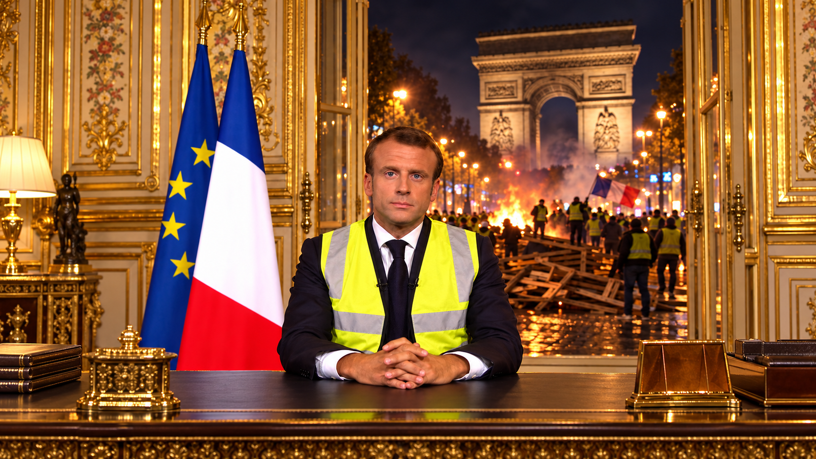 Macron Ă 20 h : retour du rĂ©galien ou poudre de perlimpinpin ? AprĂšs les violences, les Centaure ou le comitĂ© ThĂ©odule ? LâOR attend les actes.